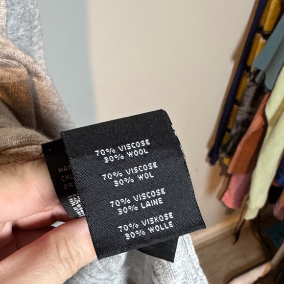 Harley-Davidson Light Gray wool Knit Top NWOT - Picture 6 of 7